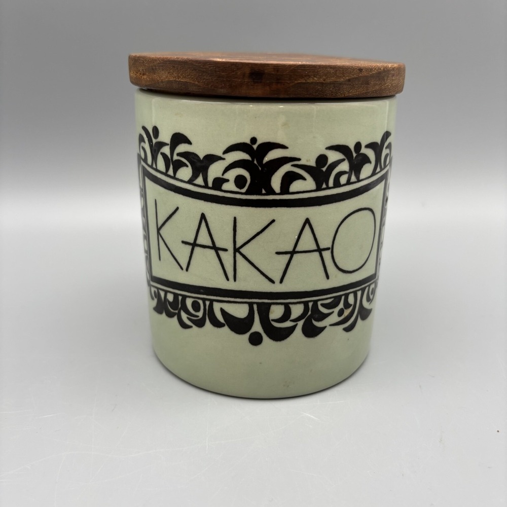 Rorstrand Sweden KULINAR Lidded Storage‎ Kakao Pot / Jar - 4 5/8"
